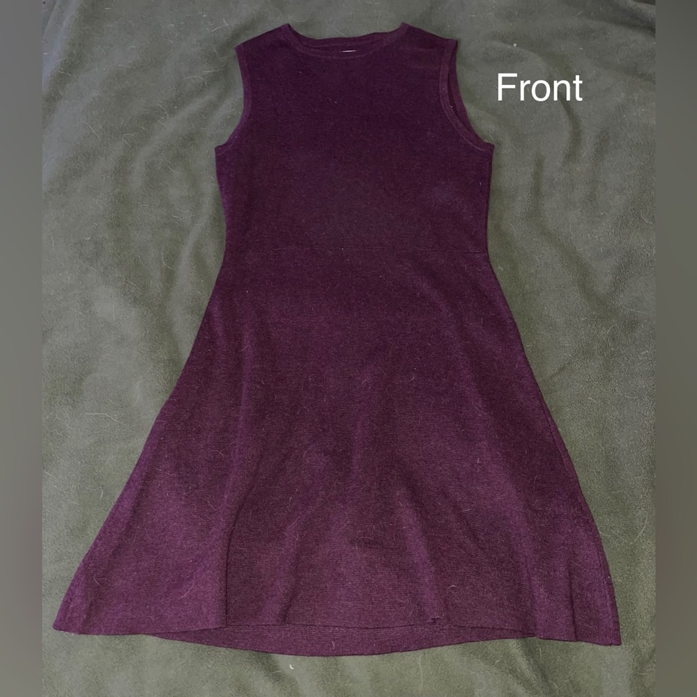 Merona burgundy knit dress. Med